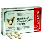 Bio-aktivní Chrom Forte 100mcg tbl.60+50% EXTRA