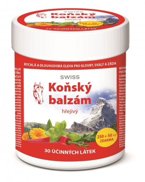 Balzám koňský hřejivý SWISS