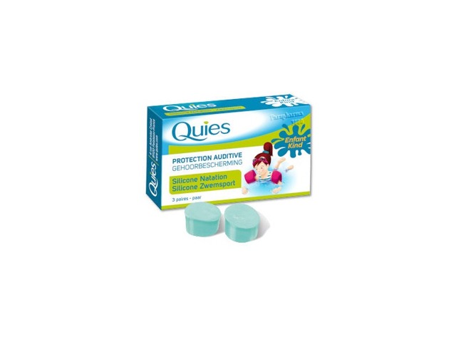 Chránič sluchu silikonový do vody pro děti