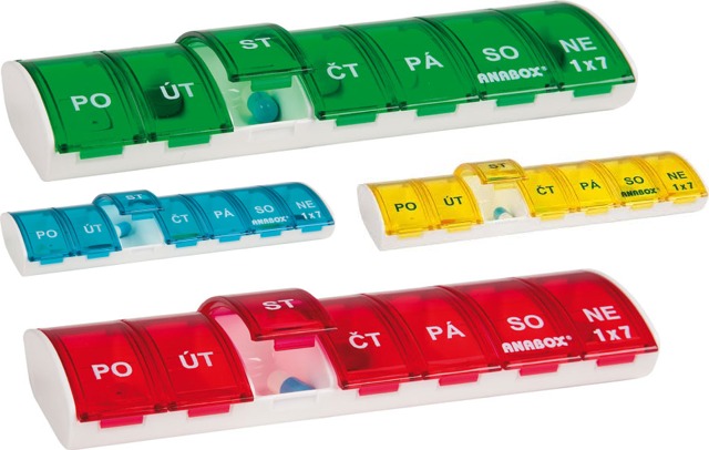 Dávkovač léků  7x1 ANABOX