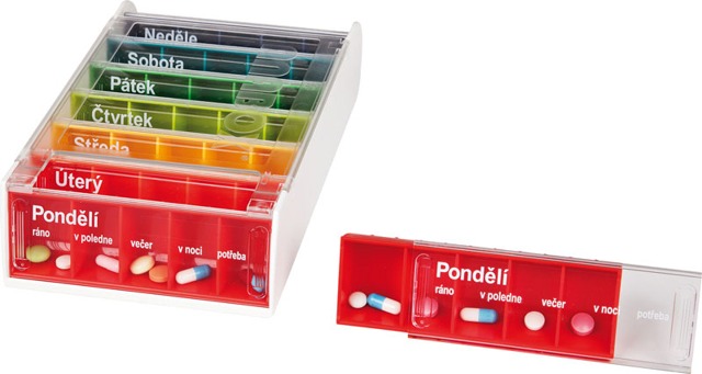 Dávkovač léků týdenní ANABOX
