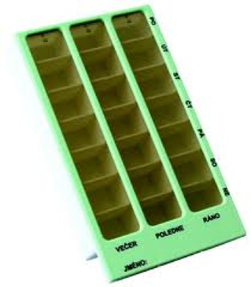 Dávkovač léků týdenní OBZOR 02