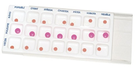 Dávkovač léků týdenní Pronto 