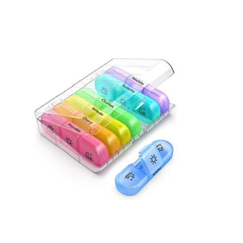 Dávkovač léků týdenní SimplyMED Horizont