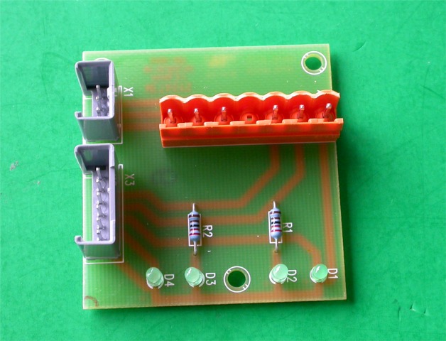 Diagnostická deska elektroniky pro MST1