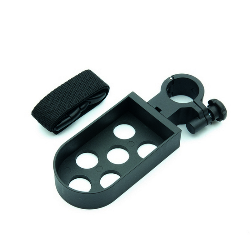 Držák berlí k vozíku nebo chodítku dvojitý