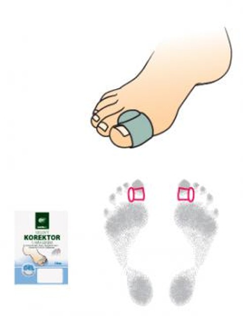 Korektor gelový s návlekem