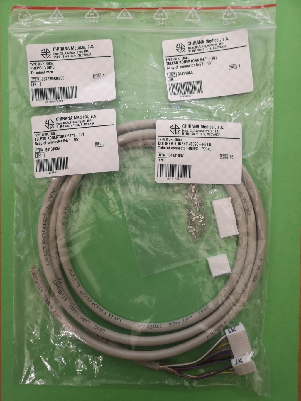 Kabeláž plivátko - SA Smile