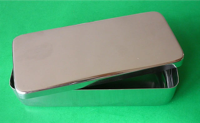 Kazeta s víkem nerezová U219