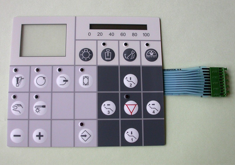 Klávesnice foliová - lekár 3/Cheese