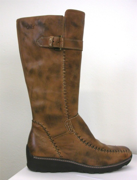 Kozačky Caprice vysoké hnědé