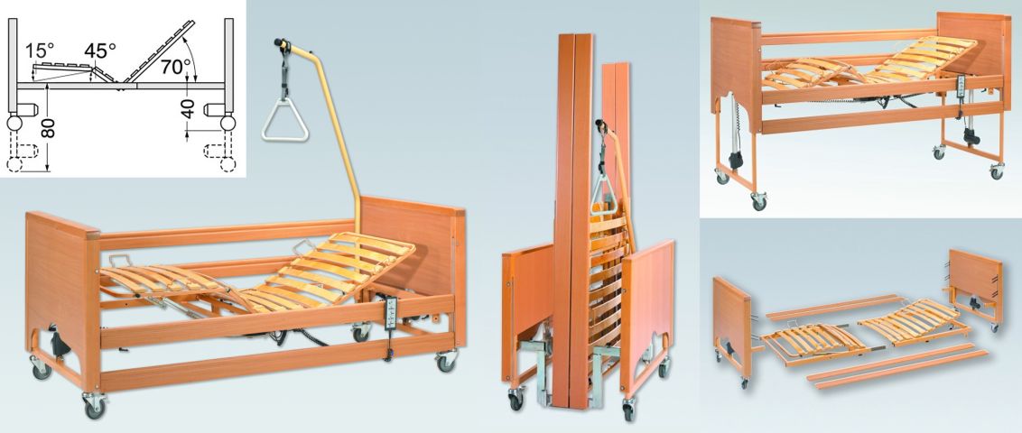 Lůžko polohovací PB 325-4B