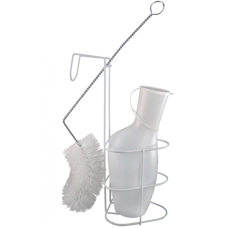 Lahev na moč pánská s držákem a kartáčem