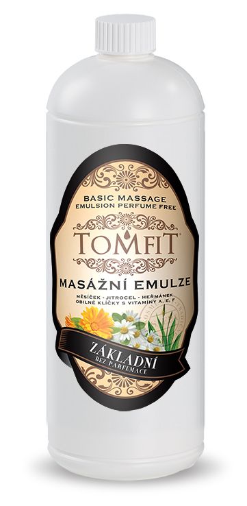 Masážní emulze TOMFIT- základní, 1l