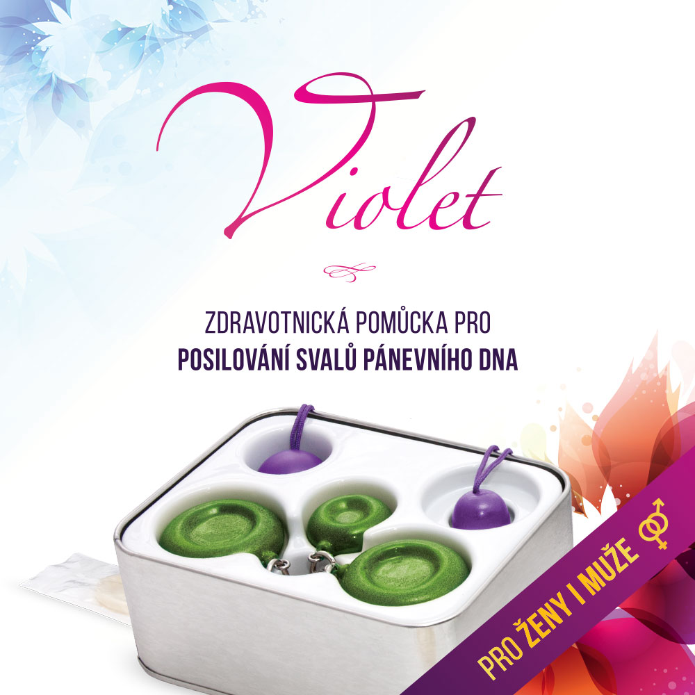 MediLady Violet patentovaná cvičební pomůcka