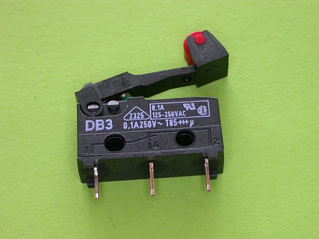 Mikrospínač DB3G-CGAB