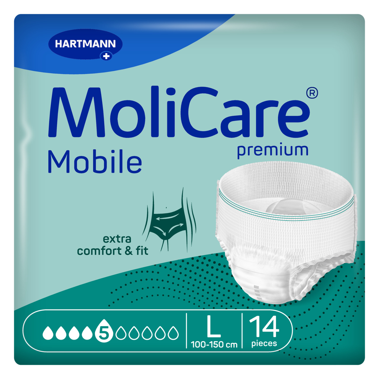 Kalhotky MoliCare Mobile 5 kap. L