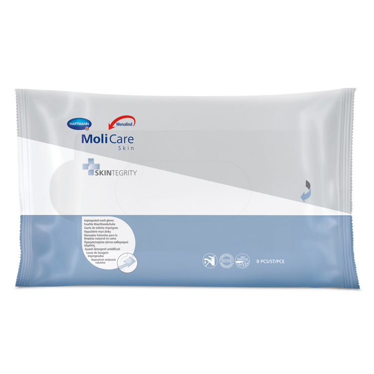 MoliCare Skin mycí žínky napuštěné