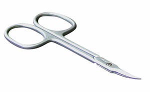 Nůžky na kůži Solingen zakřivené jemné