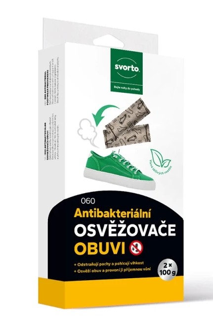 Osvěžovač do obuvi antibakteriální S+V,2x100g