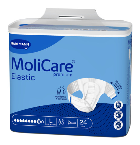 Kalhotky Molicare Elastic 9 kapek L