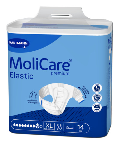 Kalhotky Molicare Elastic 9 kapek XL