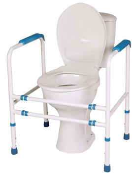 Podpěra na WC přenosná čtyřbodová