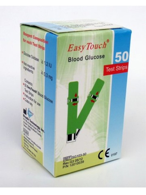 Proužky Easy Touch Glucoza