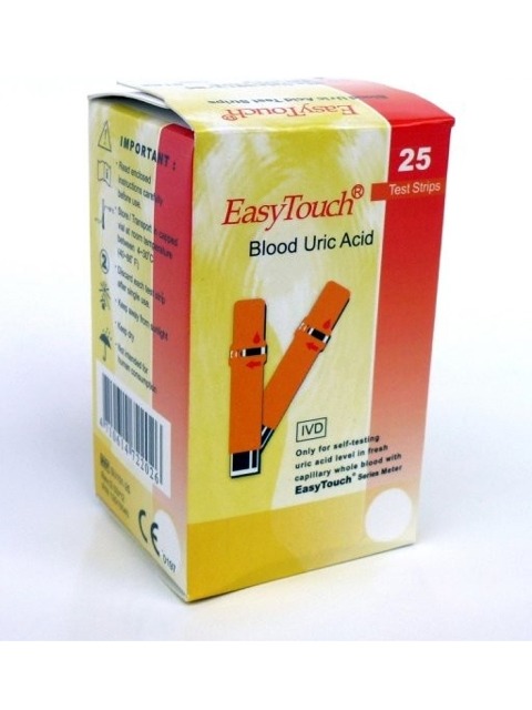 Proužky Easy Touch kyselina močová