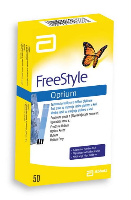 Proužky FreeStyle Optium, FreeStyle Libre