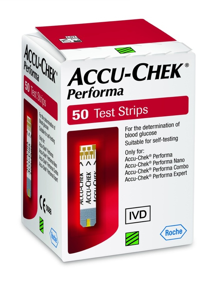 Proužky Accu Chek Performa