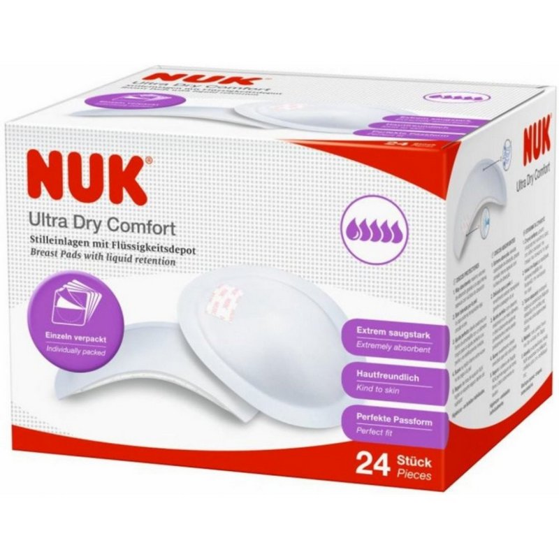 NUK Prsní vložky Ultra Dry 24 ks