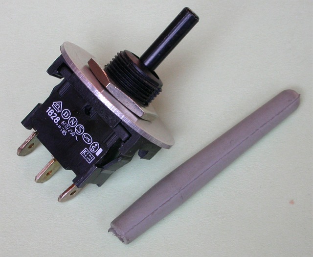 Spínač kompl.s prodlouž.páčkou