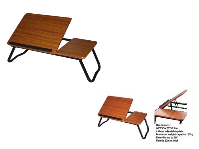 Stolek k lůžku servírovací Twin Easy dřevěný