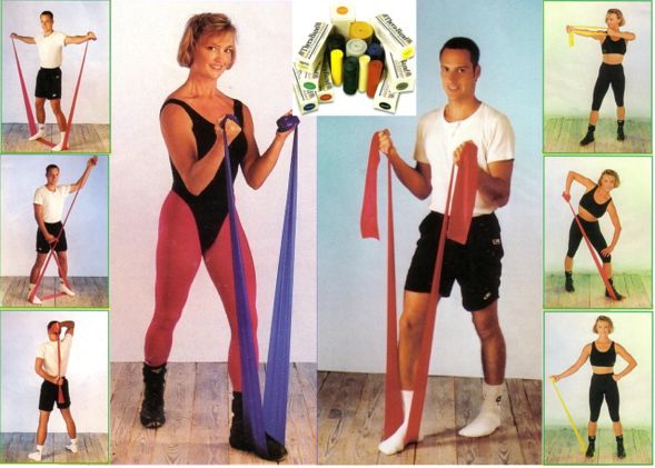 Thera-Band guma žlutá