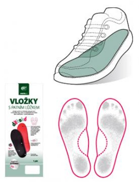 Vložky Svorto dětské s patním lůžkem