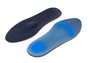 Vložky gelové s textilním potahem