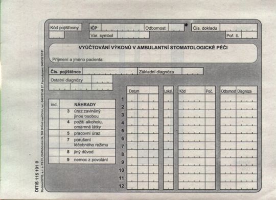 Vyúčtování stom. péče