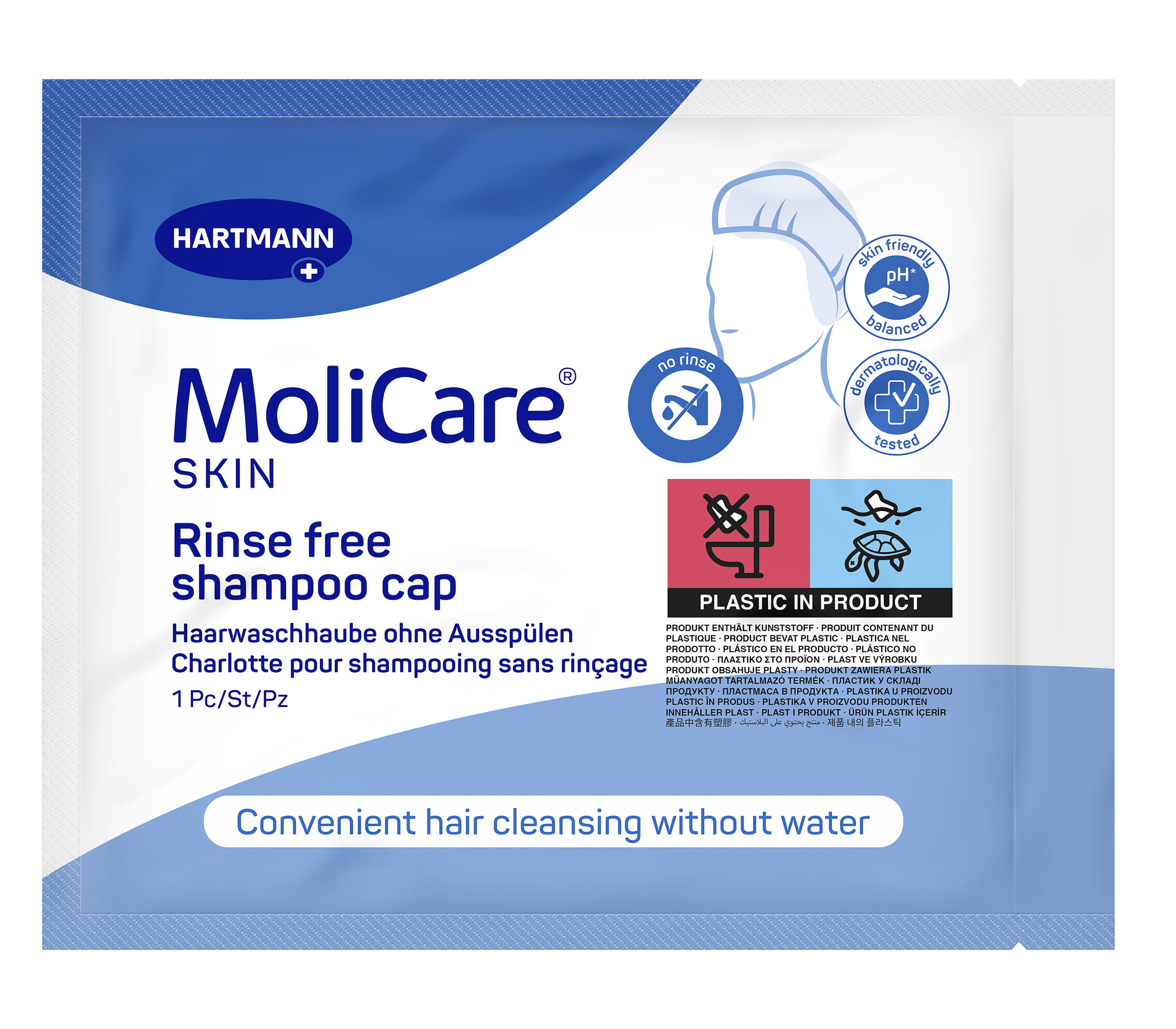 Čepice šamponová MoliCare Skin