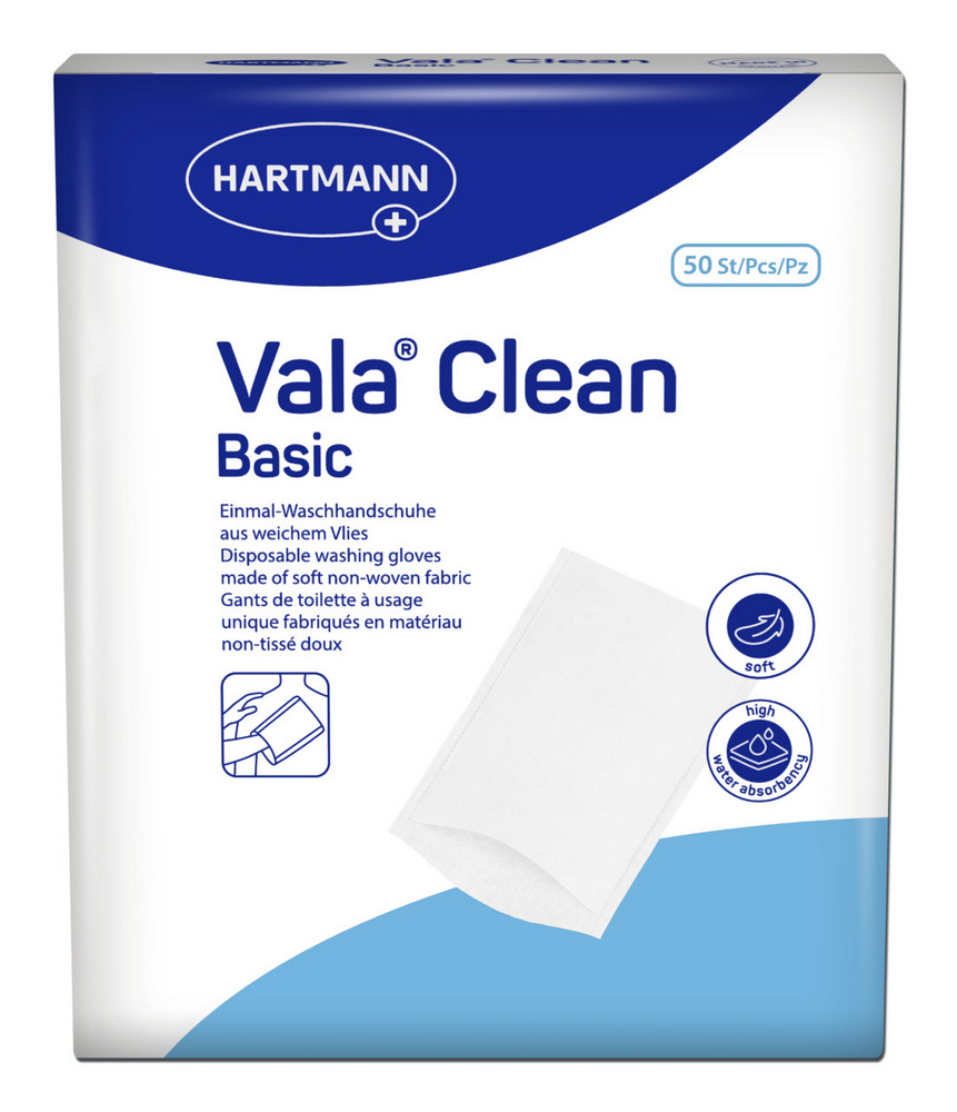 Žínky ValaClean Basic, 50ks