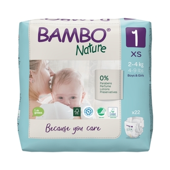 Kalhotky BAMBO Nature 1; 2-4 kg