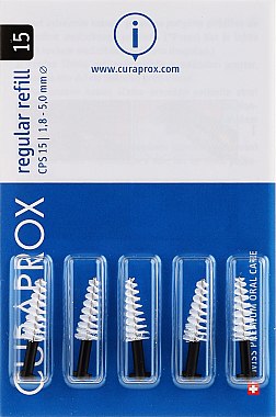 Curaprox kartáček regular refill černý kónický
