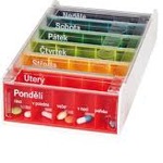 Dávkovač léků týdenní ANABOX