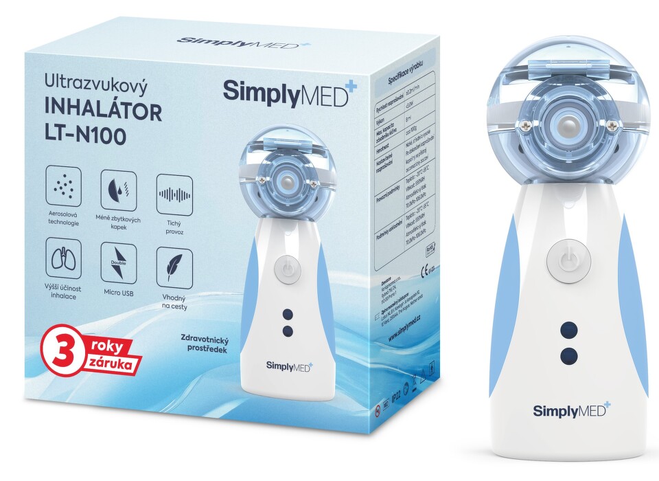 Inhalátor SimplyMed ultrazvukový LT-N100