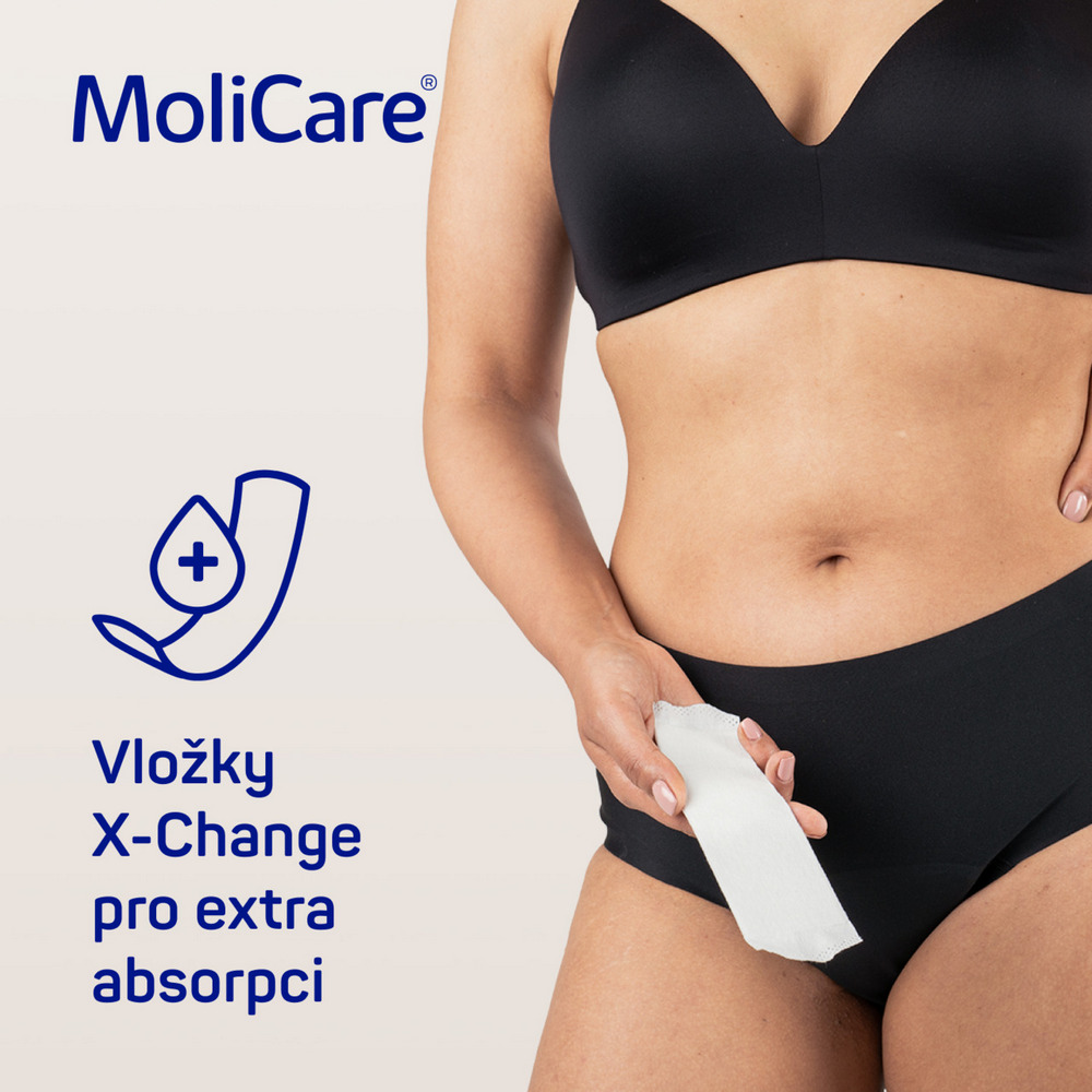 Kalhotky Molicare Lady pratelné M+vložky X-Change
