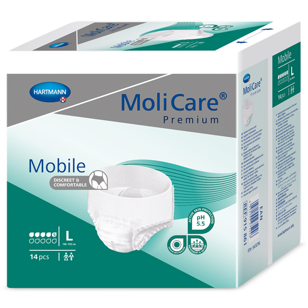 Kalhotky MoliCare Mobile 5 kap. L