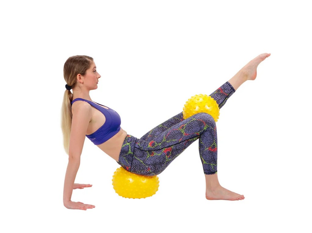 Míč Over-ball 28 cm s výstupky
