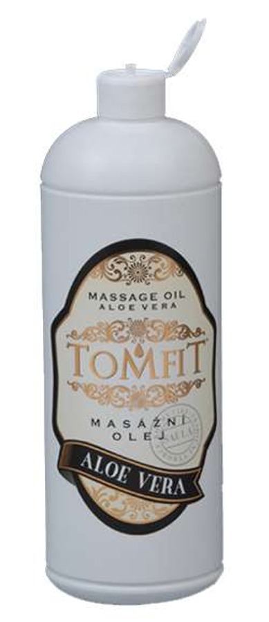 Masážní olej TOMFIT aloe vera, 1l