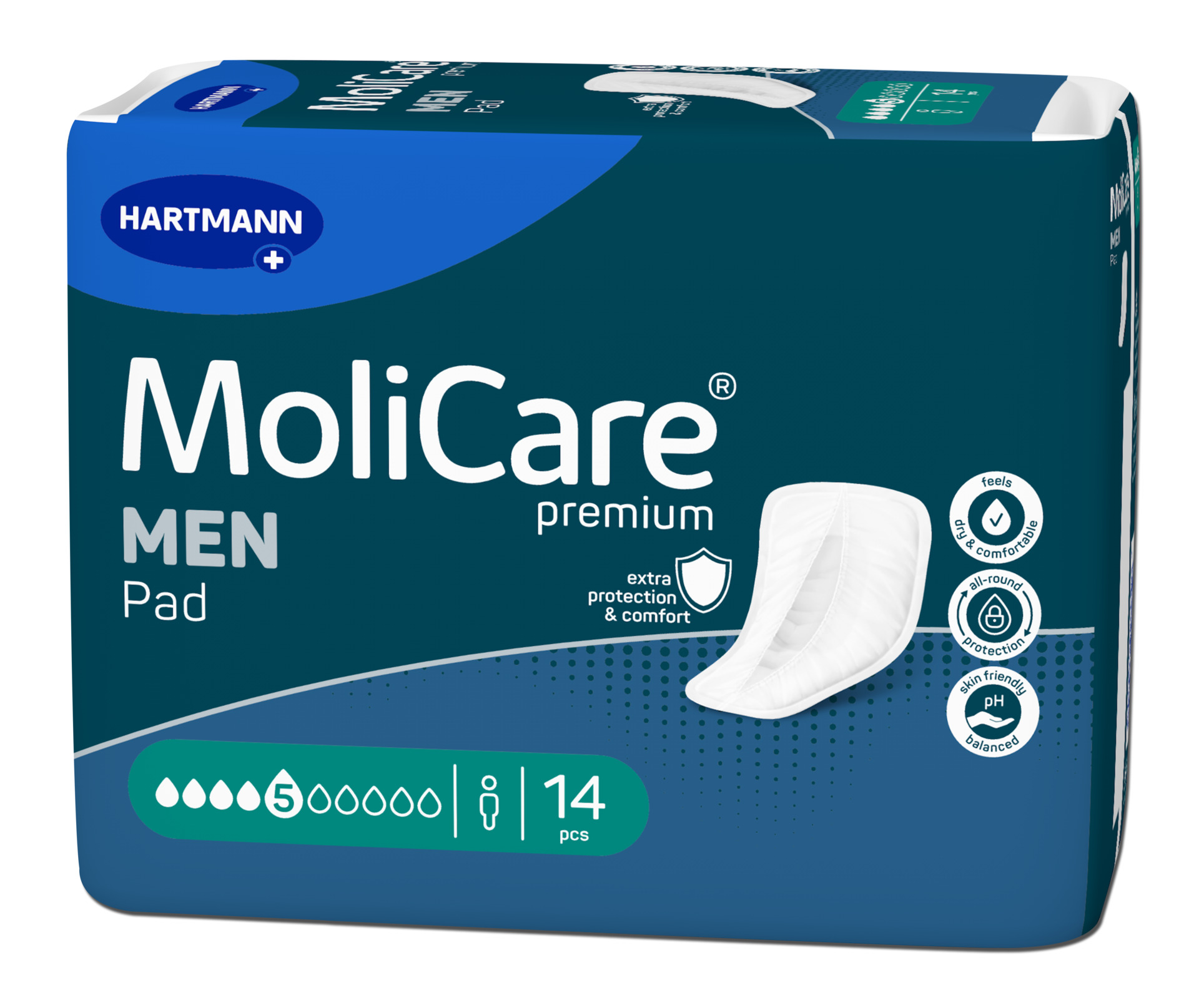 Vložky MoliCare Men 5 kapek 