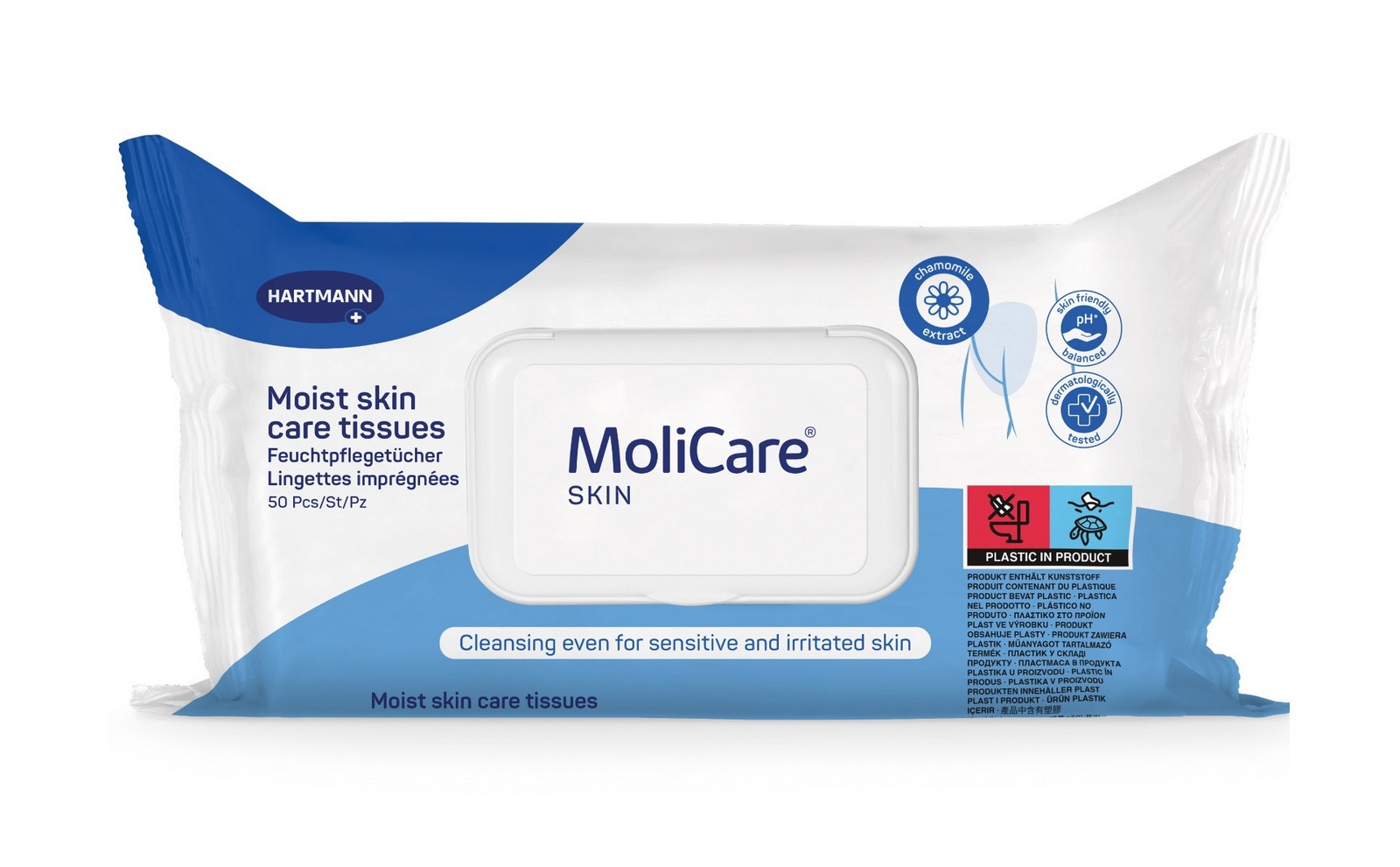 MoliCare Skin čistící ubrousky
